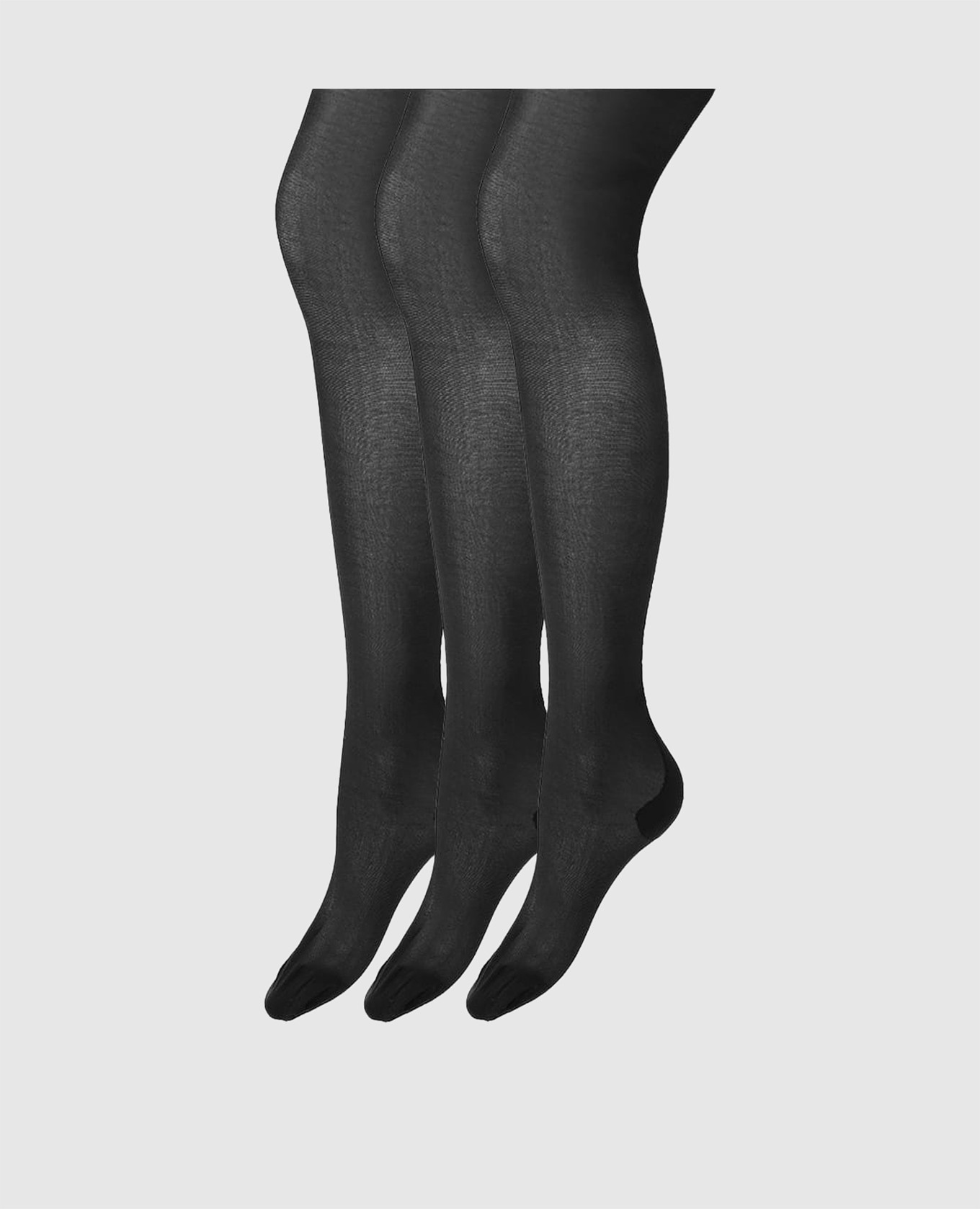 Set of three black tights with DG monogram Dolce&Gabbana