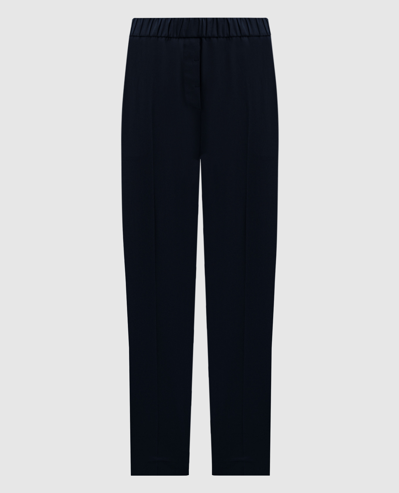 Blue pants with monil chain Peserico