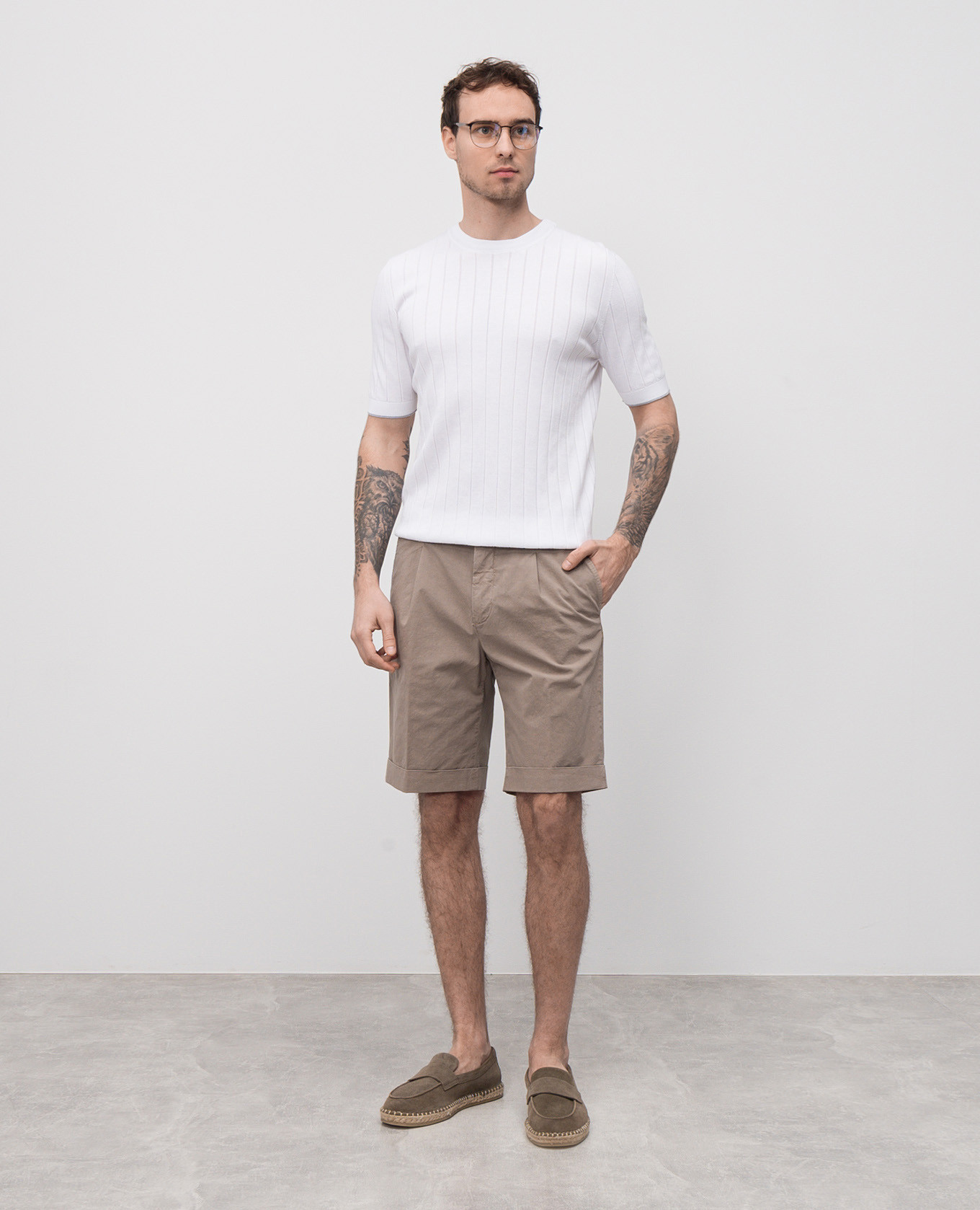 

White T-shirt Peserico
