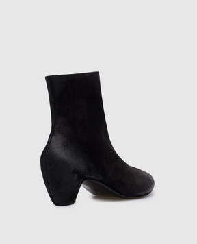 Marsell Stonda Tronchetto black suede ankle boots MW8390186