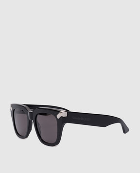 Alexander McQueen Black sunglasses with logo 781942J0749