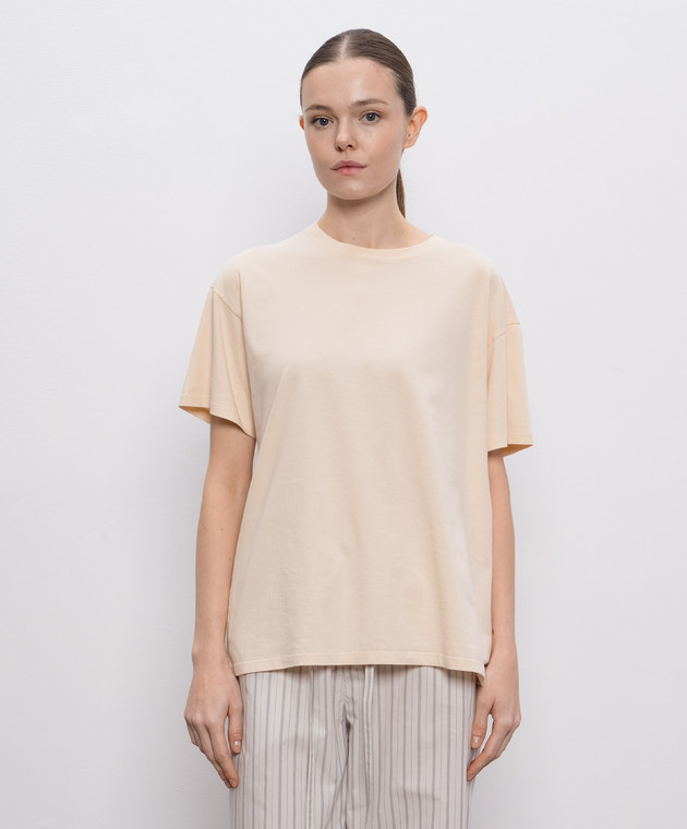 The Row - Beige T-shirt Nadina 8738K636 - shop with Estonia