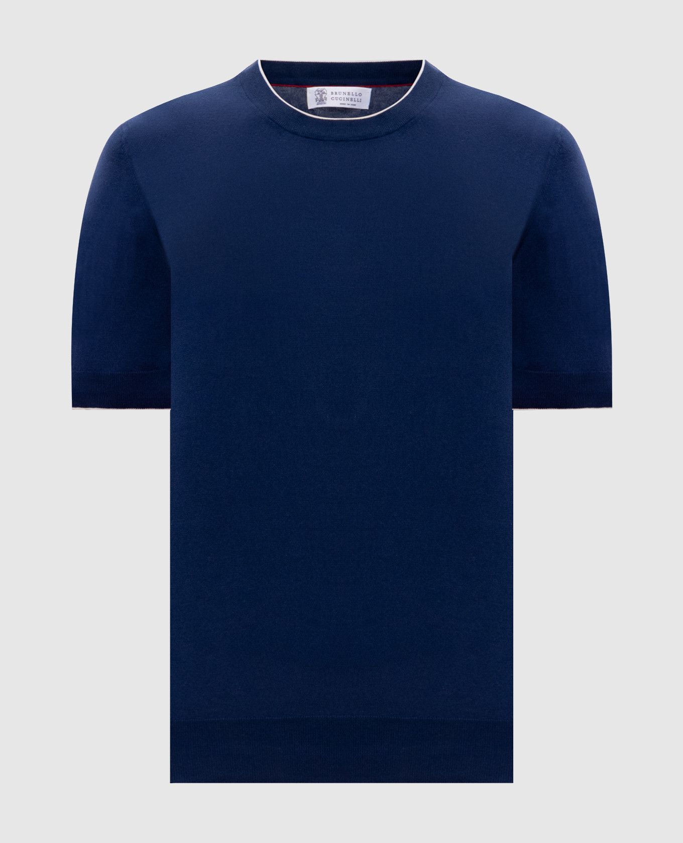 

Blue T-shirt Brunello Cucinelli