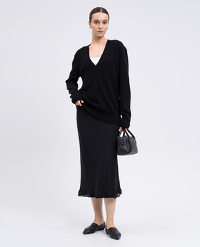 Toteme Black cashmere pullover 252WRT0521YA0016