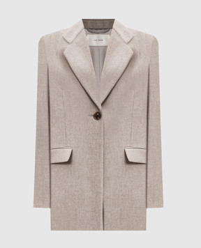 The Row Beige Vermont wool and cashmere jacket 8503W3301
