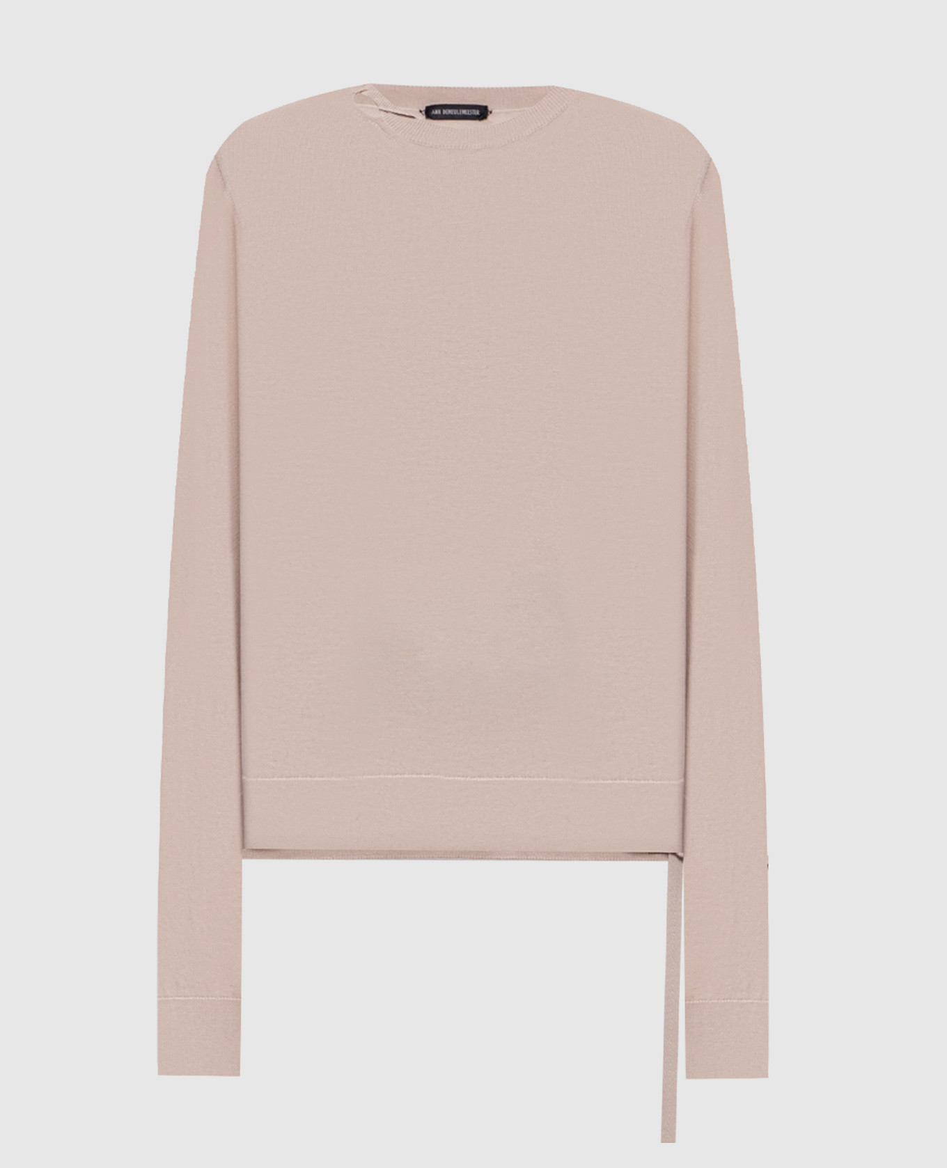 Beige Nemi cashmere and silk jumper