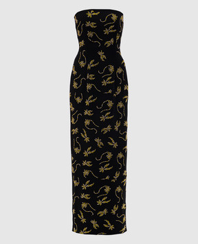 16Arlington Black Frasia dress with crystals G088SS2501