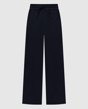 Ami Paris Blue pants made of wool UTR212WV0018