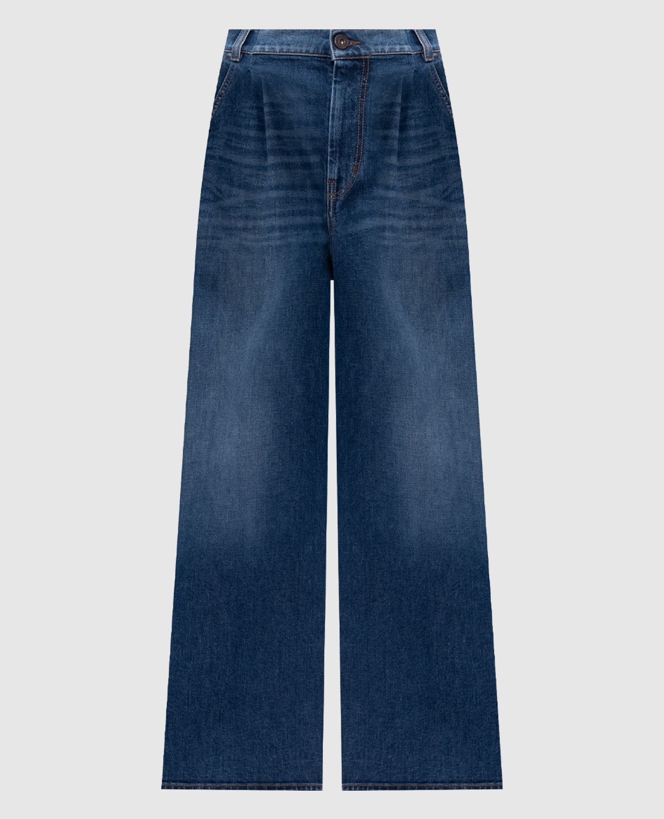 

ORTLES blue jeans with a worn effect Max Mara Weekend