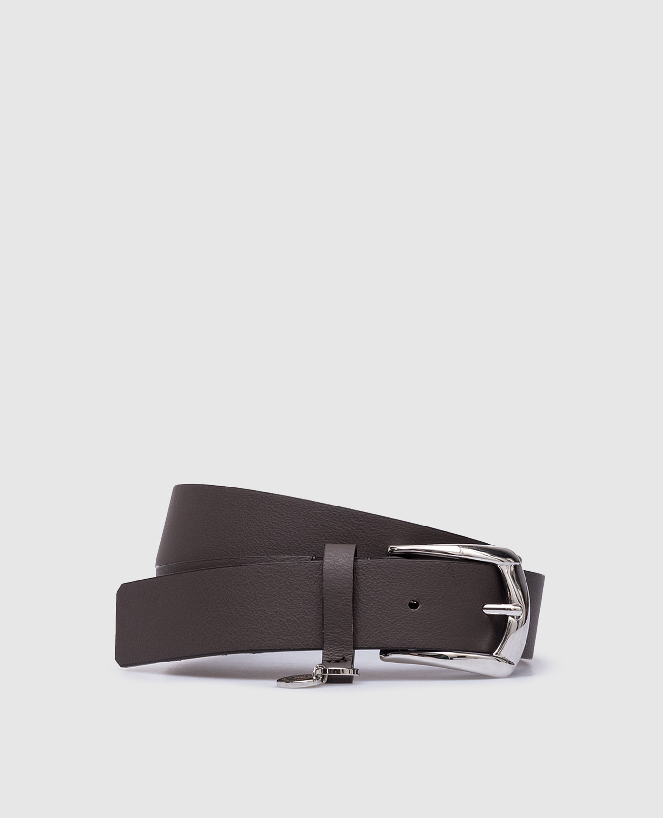 

Brown leather belt Peserico