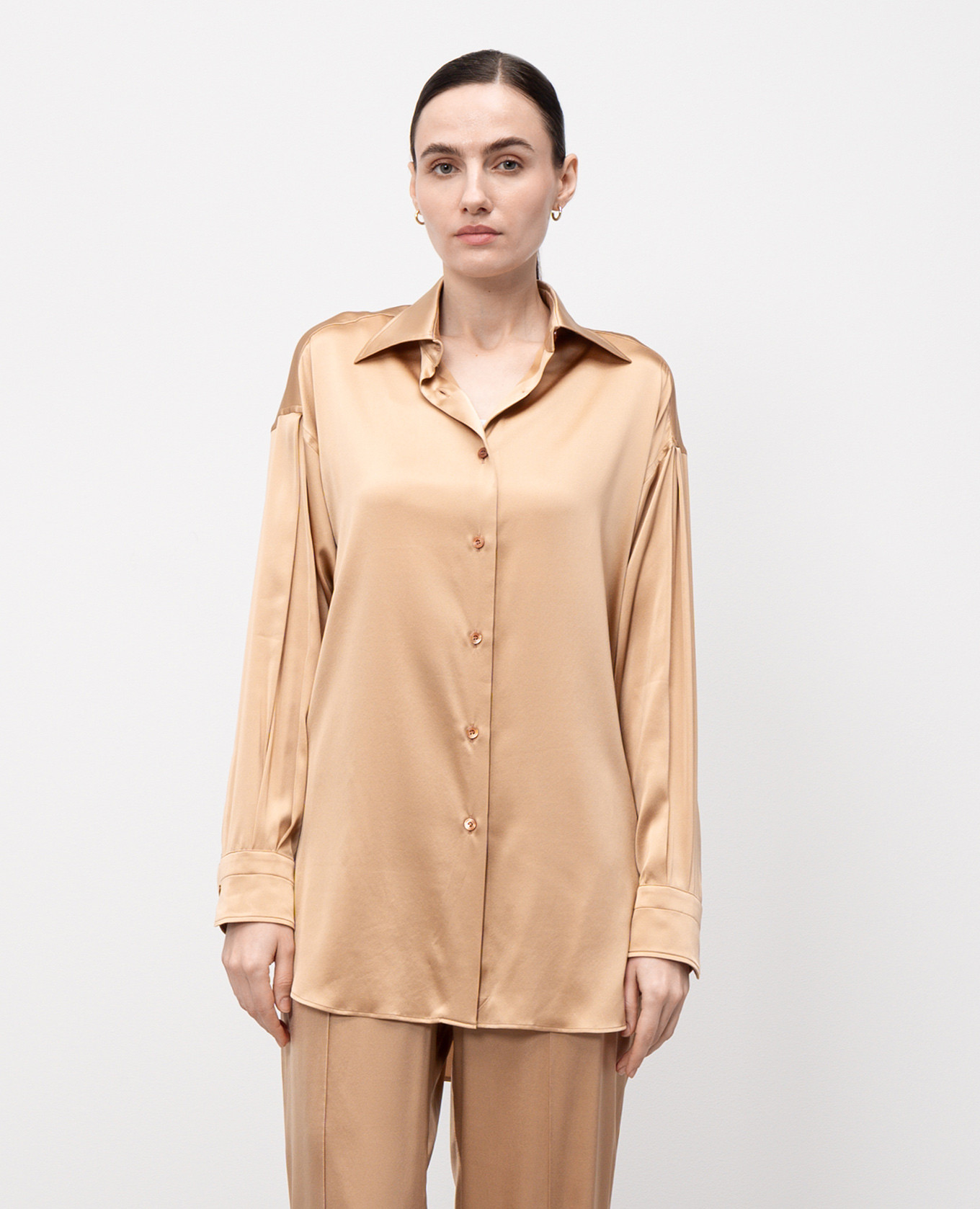 

Beige silk blouse Tom Ford