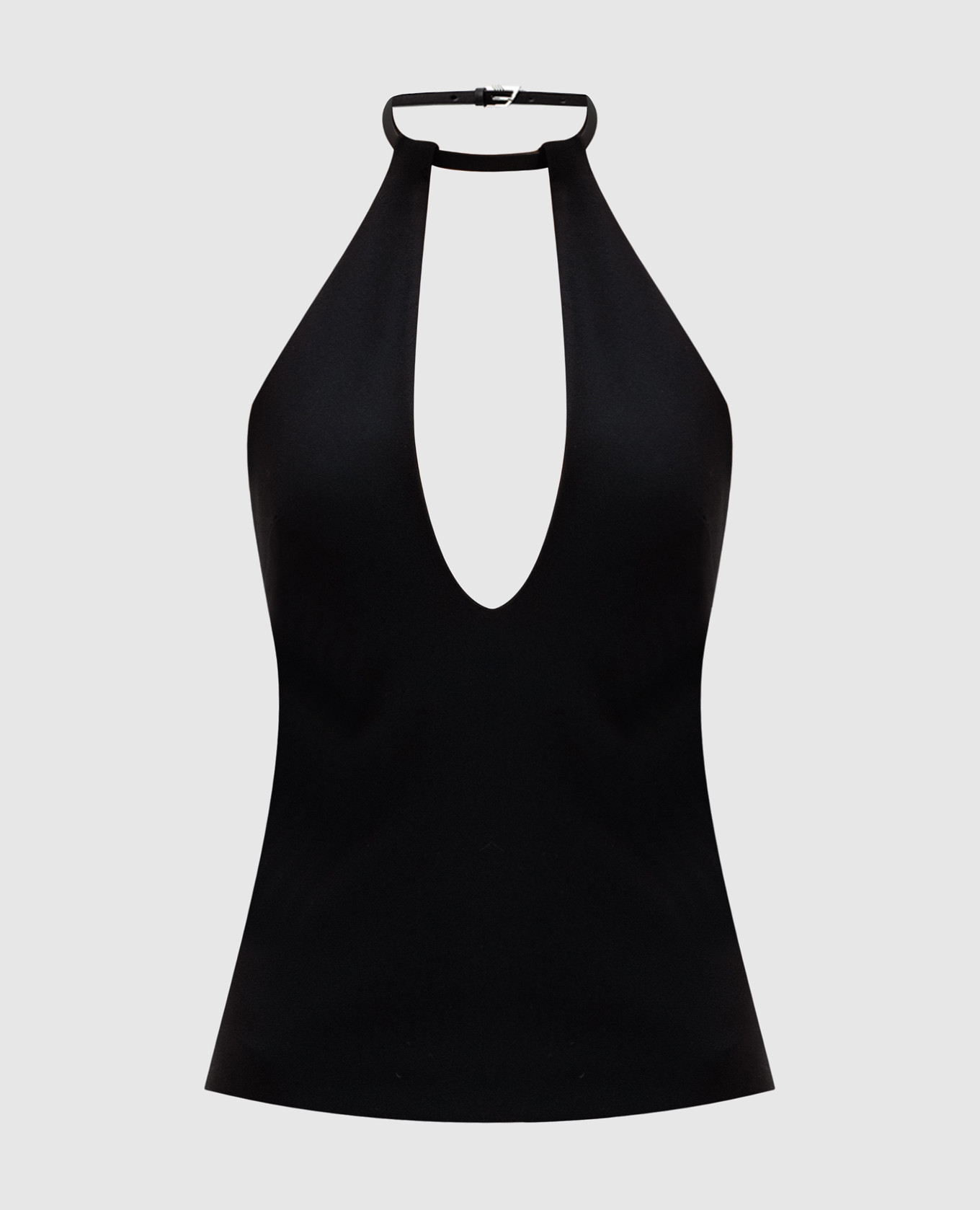 

Black top with a choker The Attico