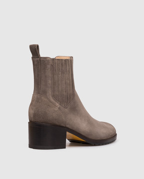 Doucal's Gray suede ankle boots DD8834ROXAUF252