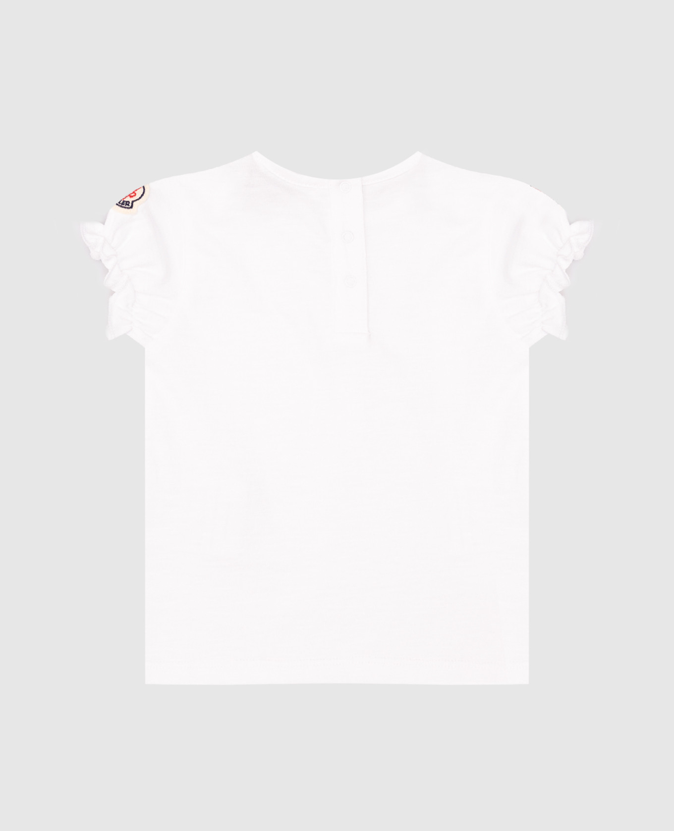 Children's white T-shirt with print Moncler ENFANT
