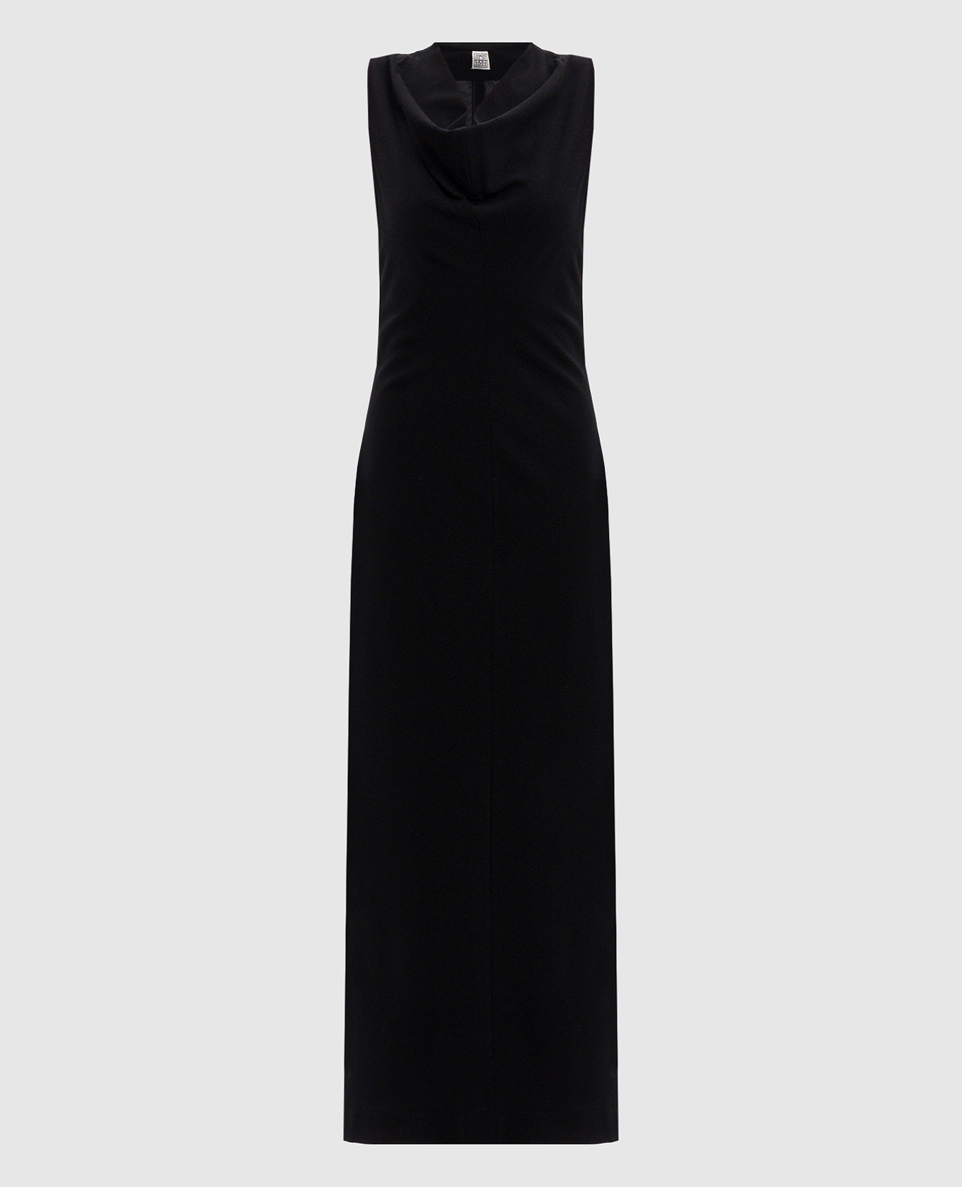

Black maxi dress with wool Toteme