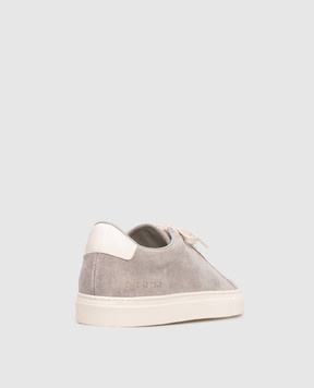 Common Project Grey suede sneakers Retro Vintage 2512
