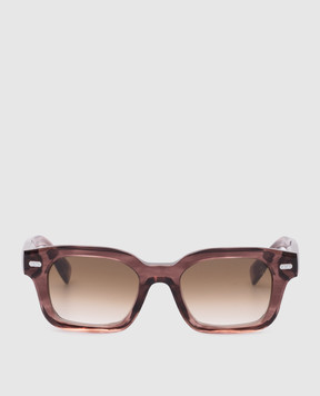 Brunello Cucinelli Occhiali da sole Jared bordeaux MOCSTEMS15