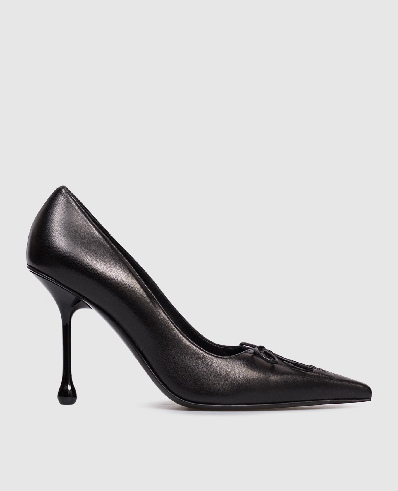 Scarlett black leather lace-up shoes Jimmy Choo