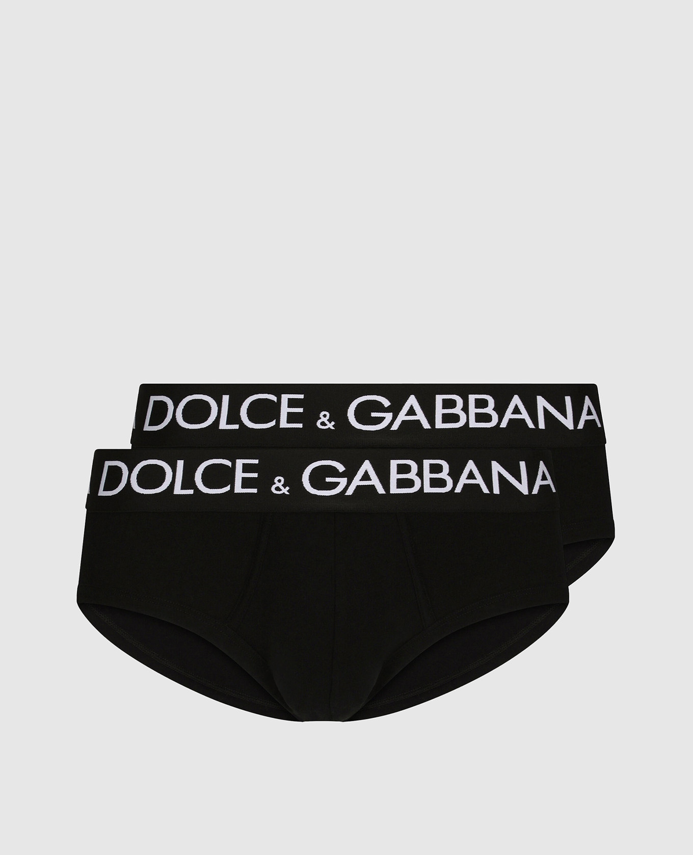 

Set of black briefs with logo Dolce&Gabbana