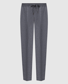 Dolce&Gabbana Gray linen pants GP12QZFU4MF