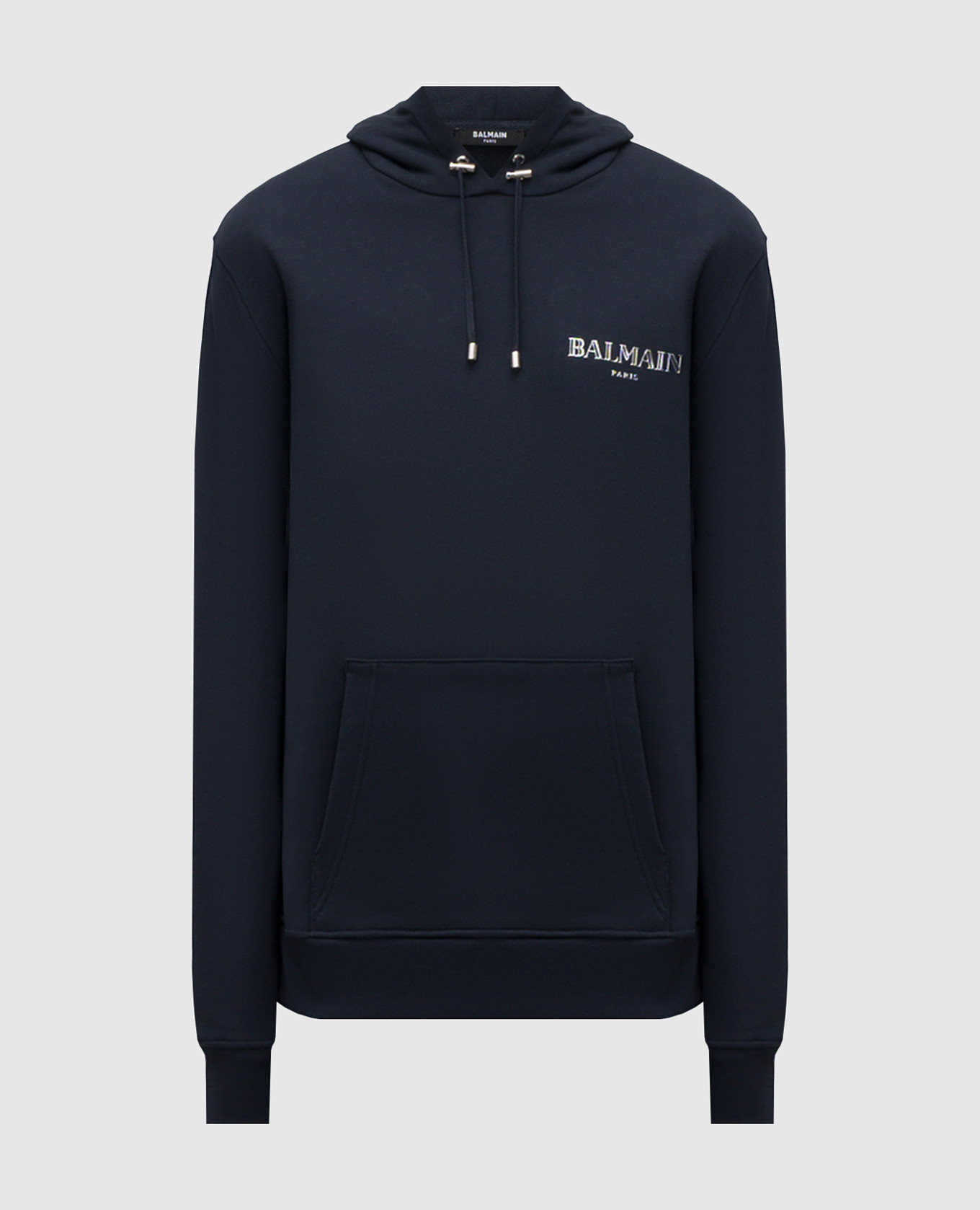 

Blue hoodie with logo Balmain
