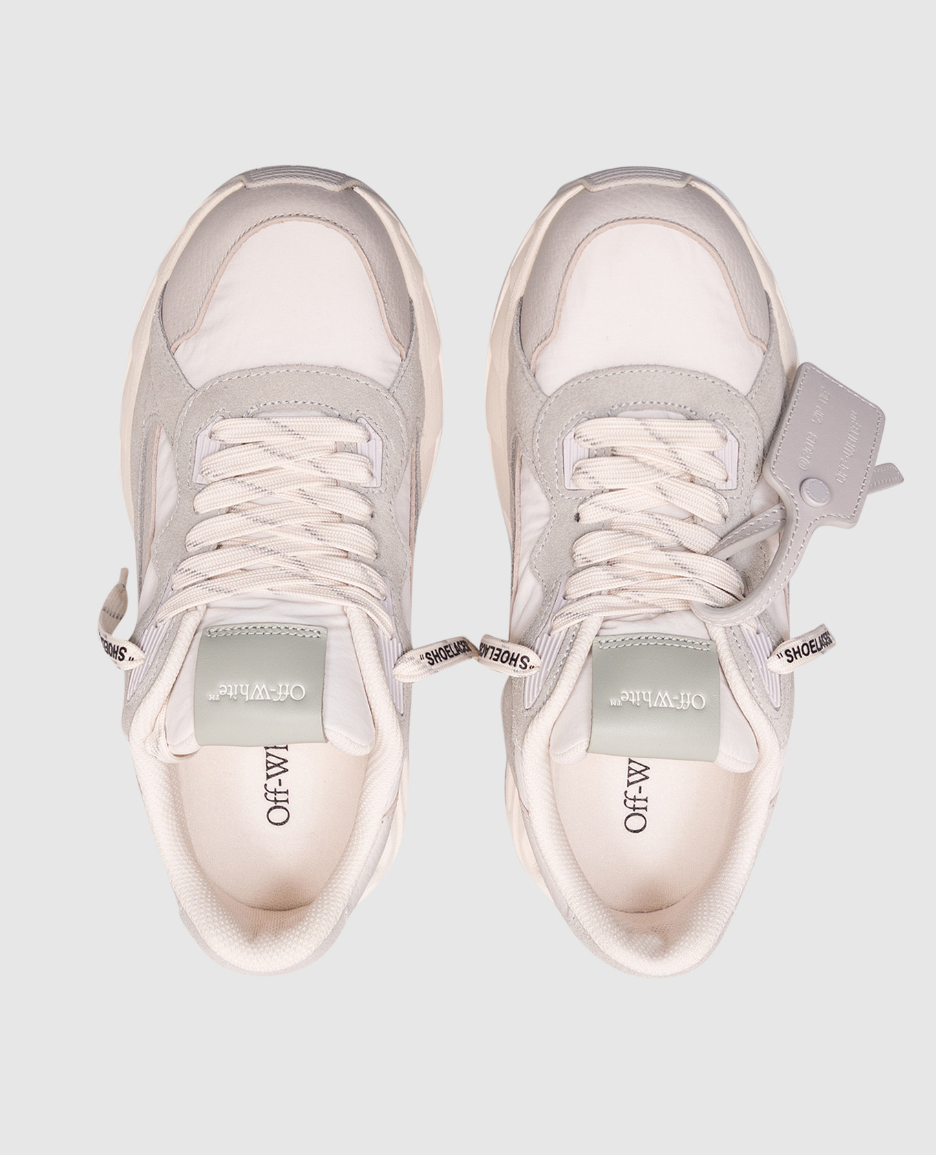 

Grey Kick Off logo combo sneakers Off-White