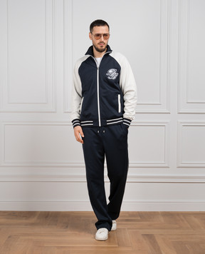 Balmain Blue sports pants CH0PQ032JG70