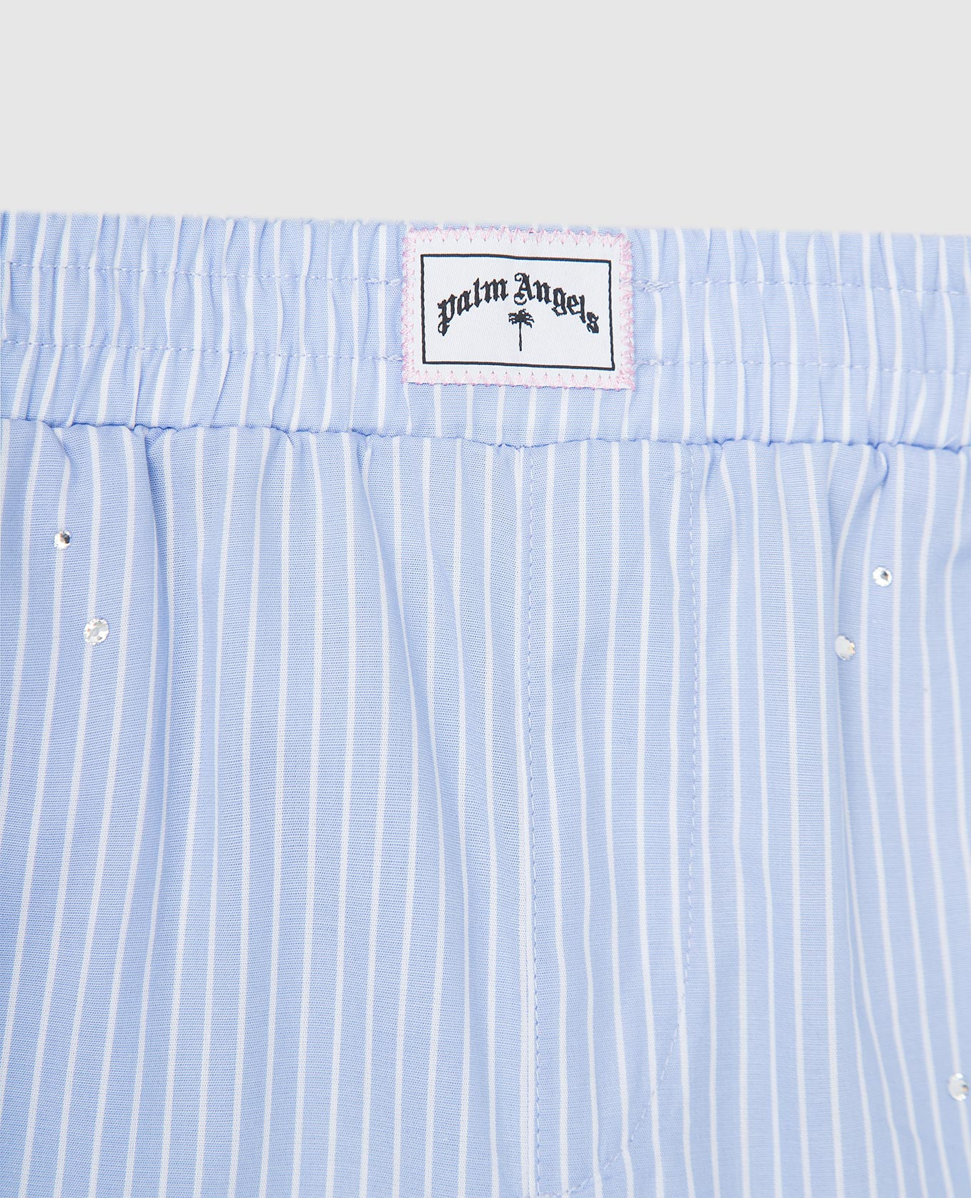 

Children's blue striped pants Palm Angels, Light blue