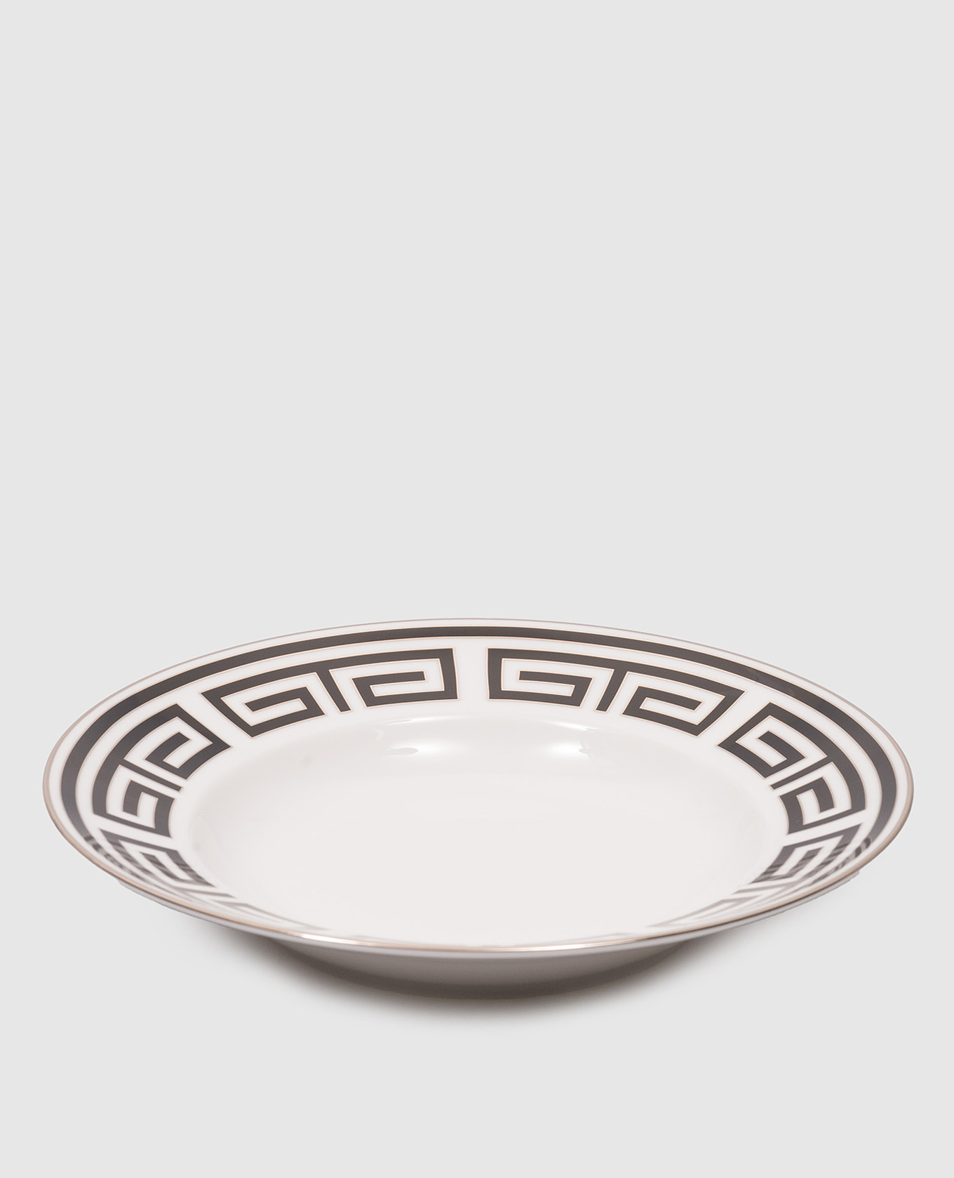 

Labirinto white porcelain starter plate Ginori 1735