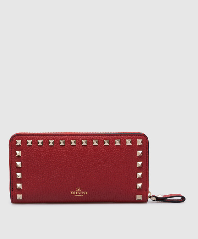 Valentino - Portafoglio Rockstud in pelle rossa 5W2P0645VSH acquista online  su Symbol