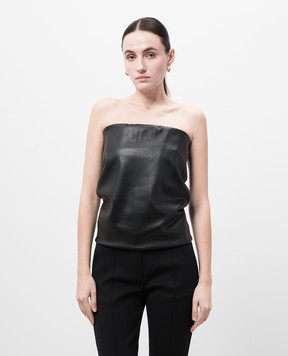 Max Mara Sportmax LINDSEY black top with branded crystal LINDSEY