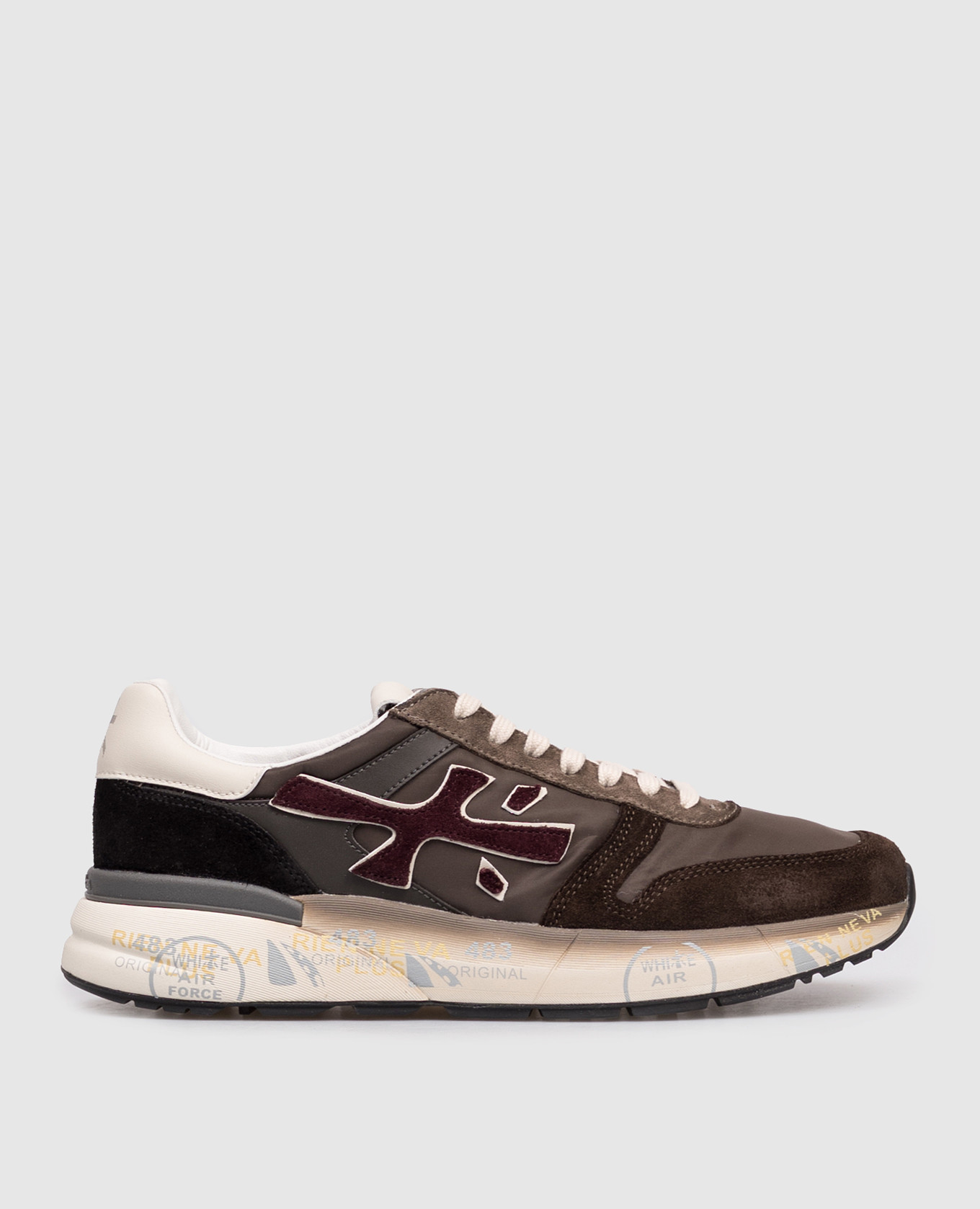 Brown combination sneakers MICK Premiata
