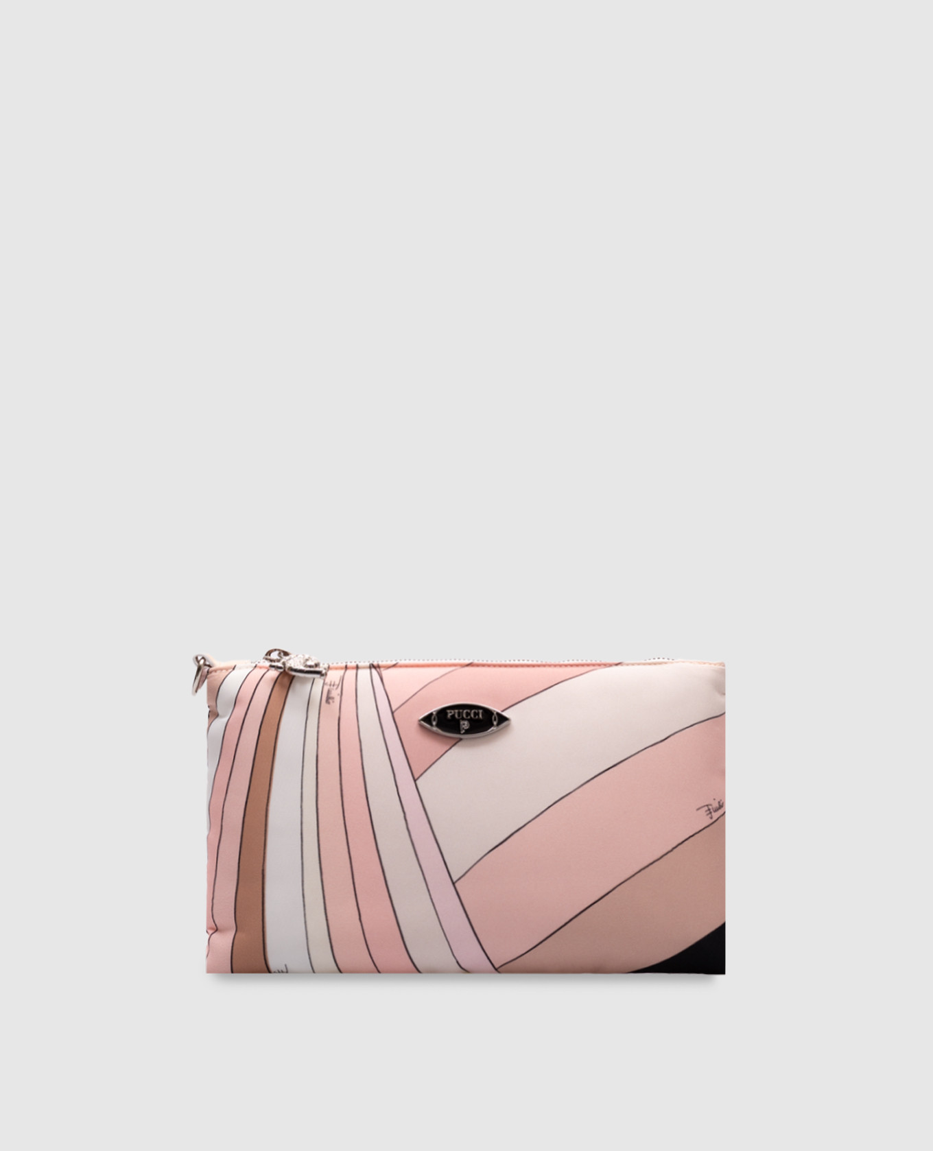 

Pink Yummy printed clutch PUCCI