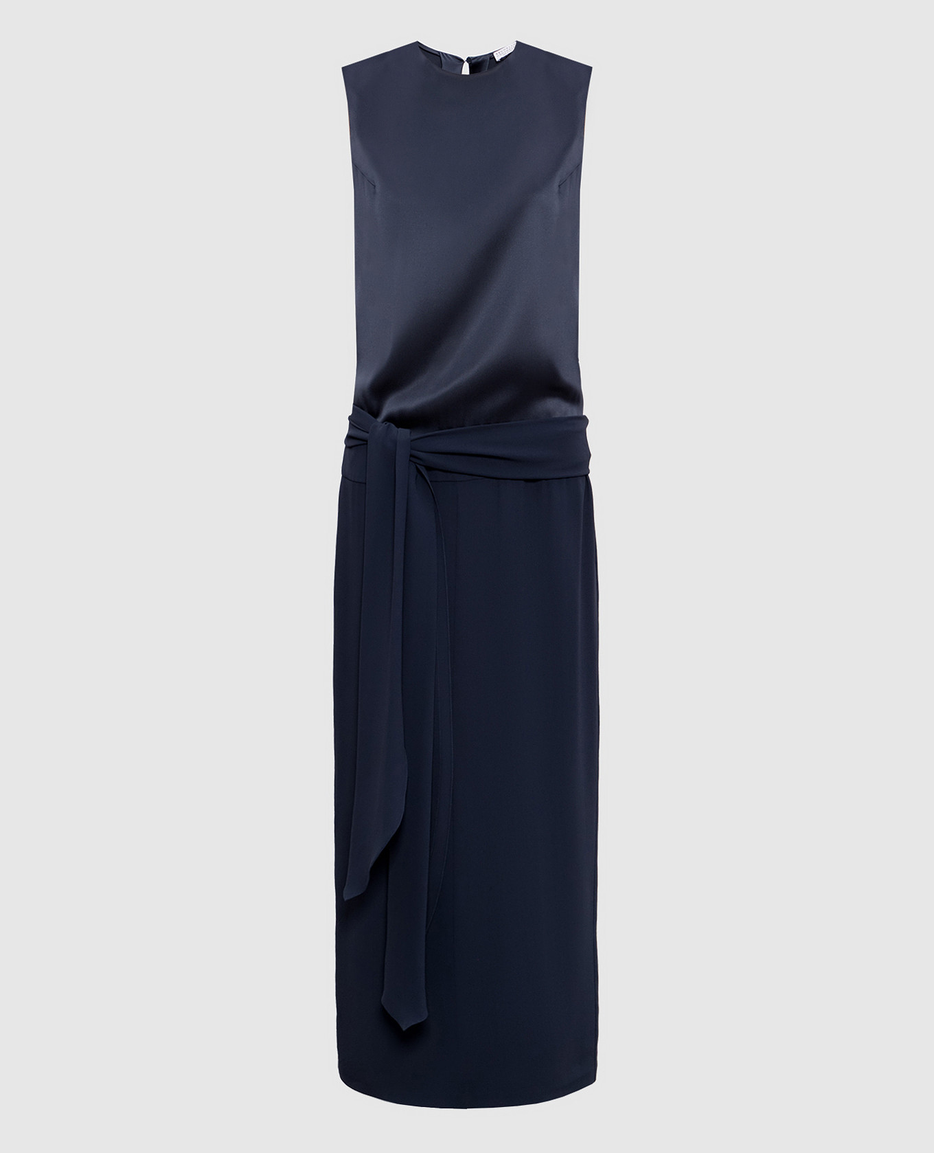 

Blue silk dress Brunello Cucinelli