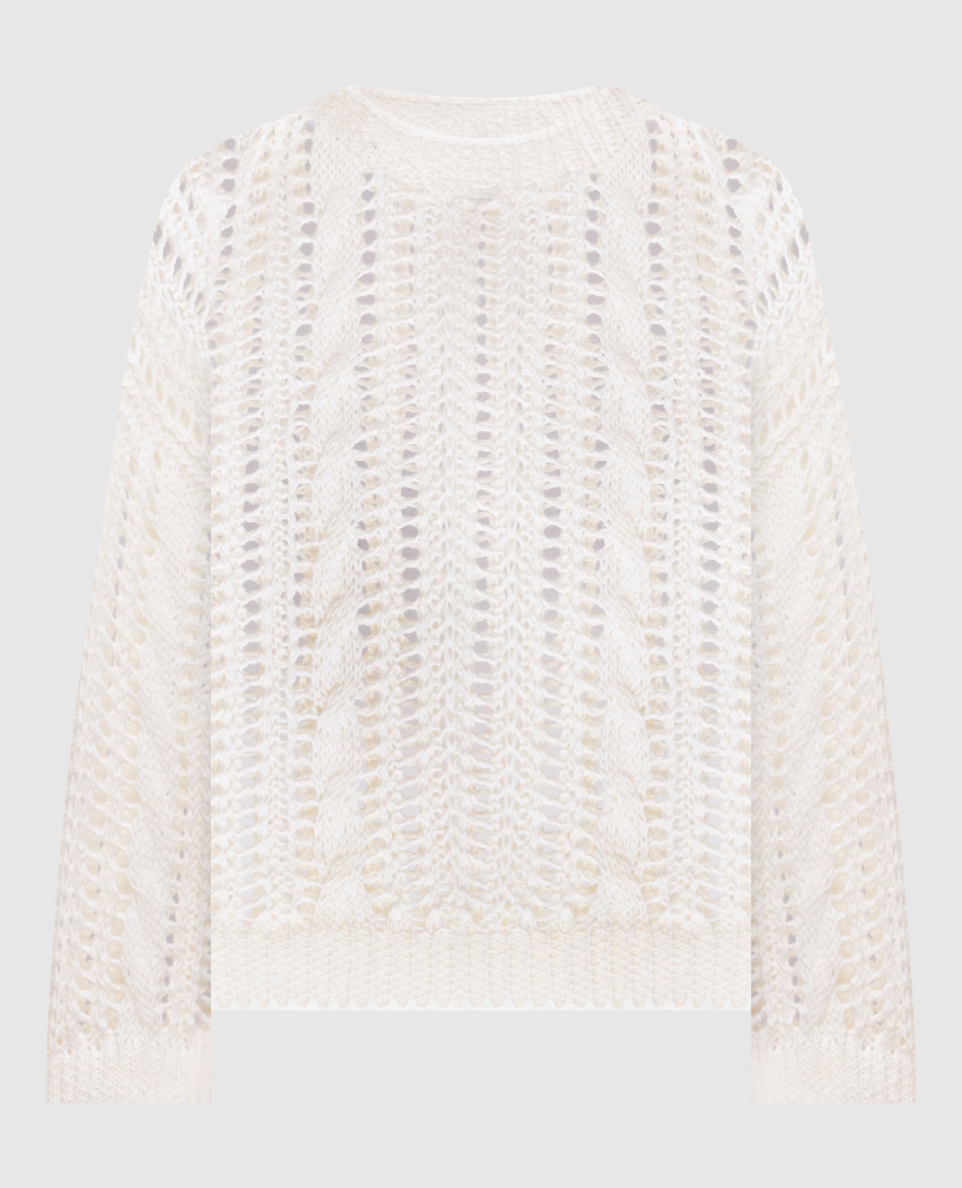 

White openwork jumper Brunello Cucinelli