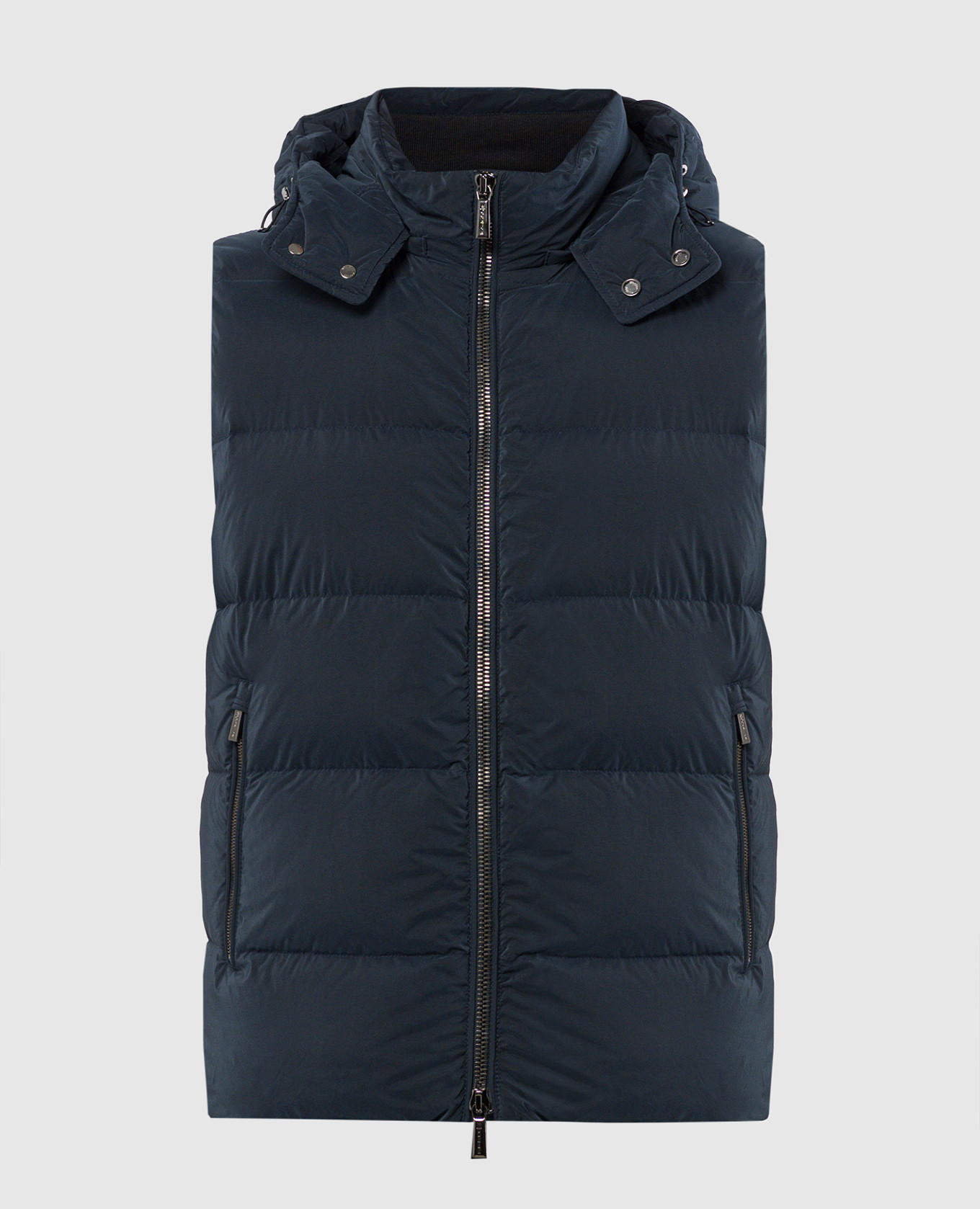 

Blue FIRE quilted down vest MooRER