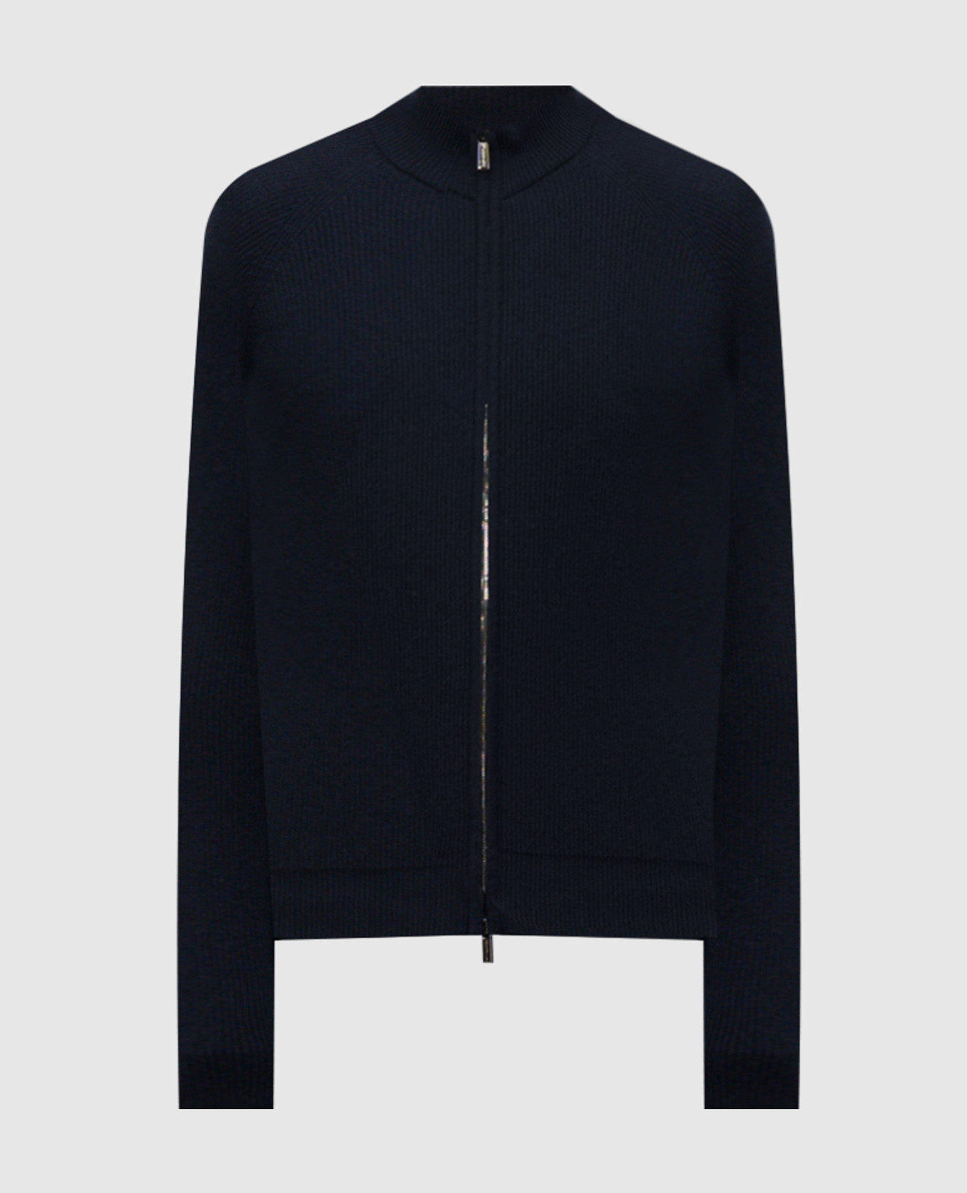 

DEAN blue wool and cashmere cardigan MooRER