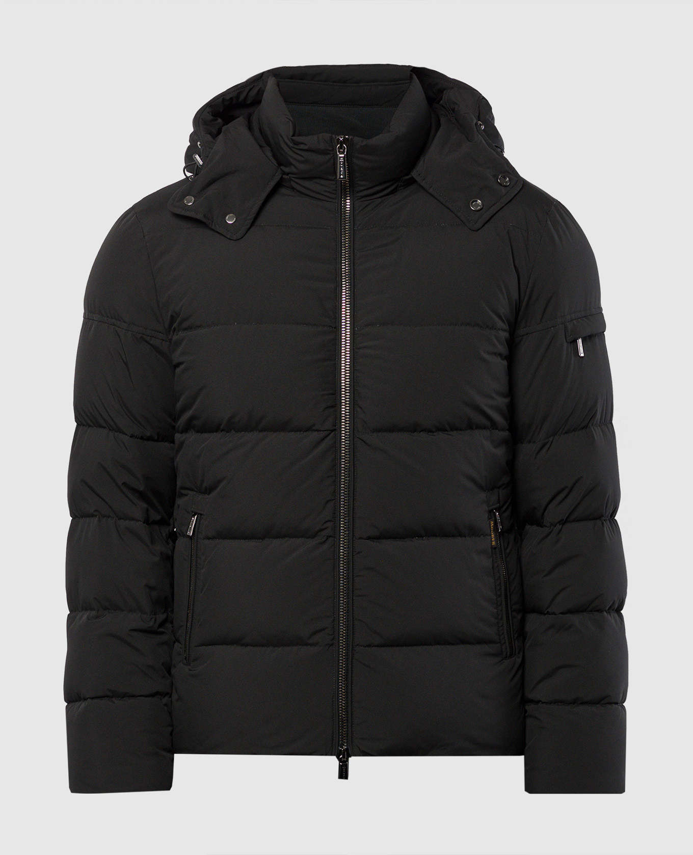 

BRETT black quilted down jacket MooRER