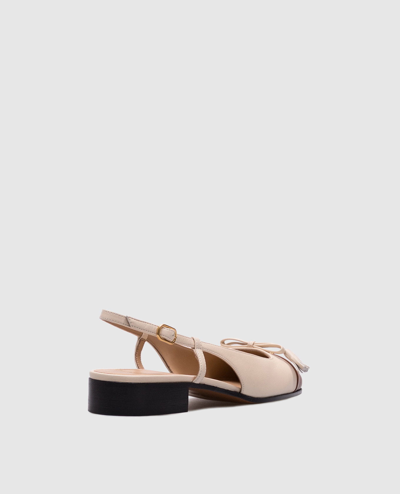 

Beige leather slingbacks VALET DU ROI Valentino