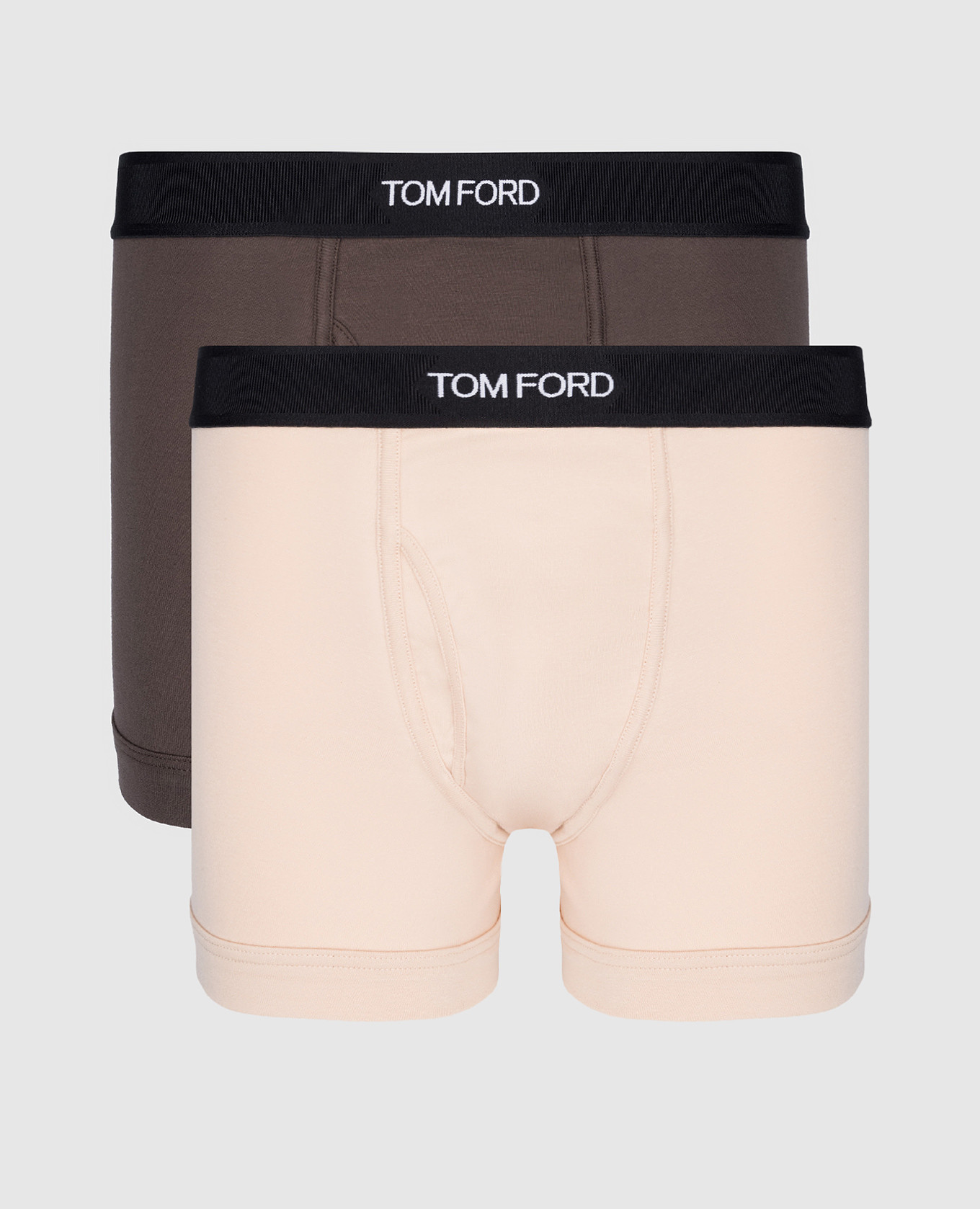

Set of boxer briefs with logo Tom Ford, White