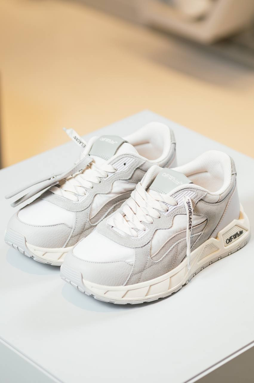 

Grey Kick Off logo combo sneakers Off-White