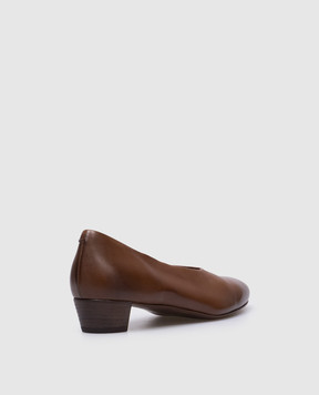 Marsell Codina Decollette brown leather shoes MW8307094
