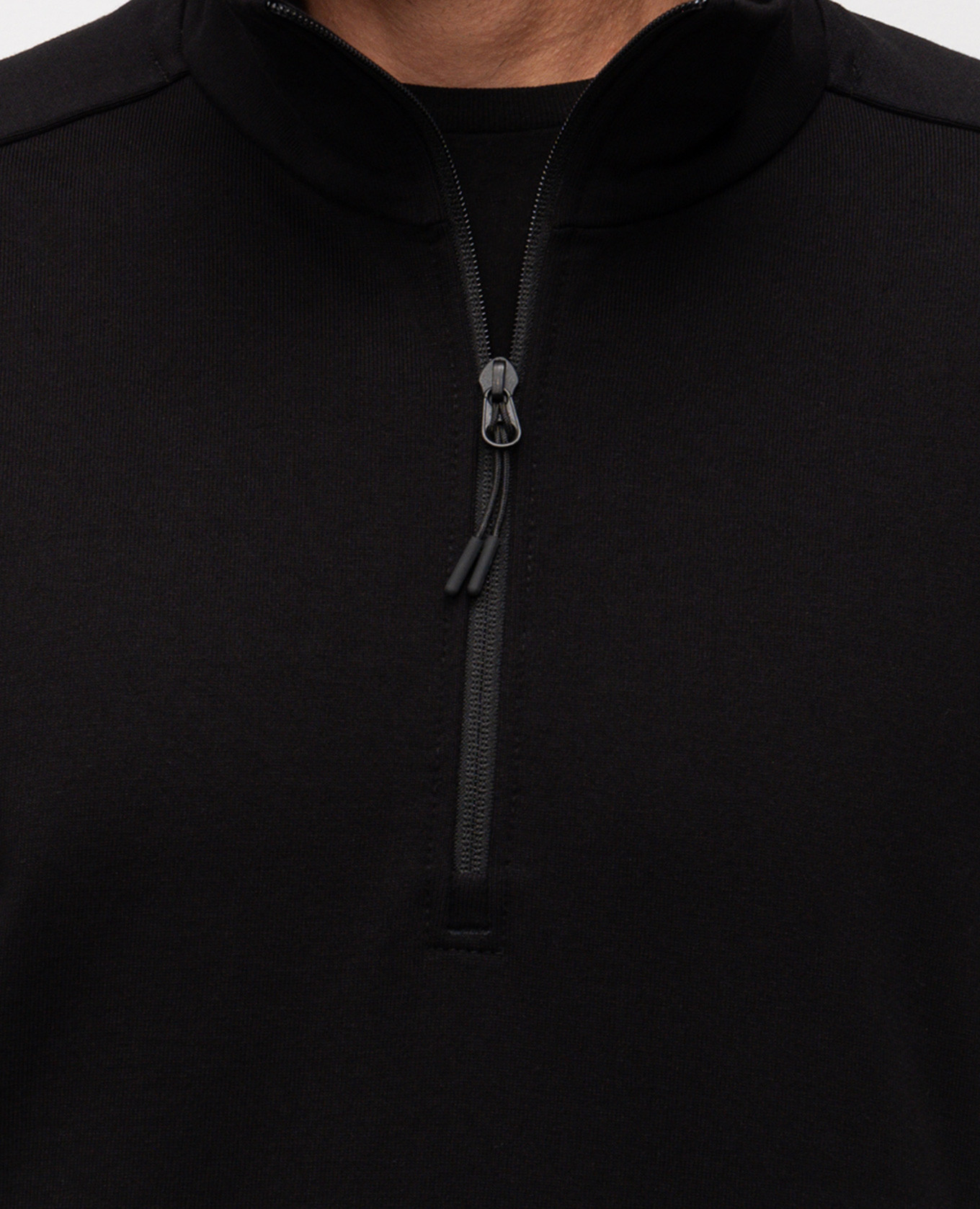 

Black sweatshirt with zipper RD-HLFZPSS Riotdivision