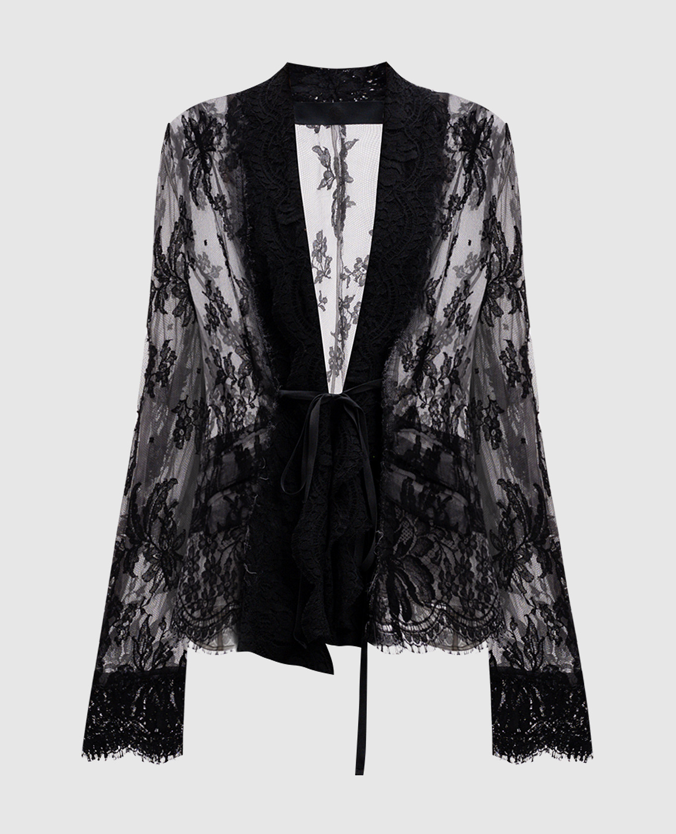 

Black lace cardigan Marc Le Bihan