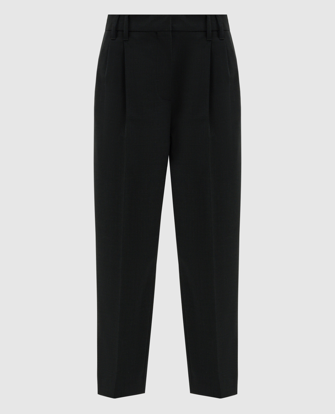 

Black pants with wool Brunello Cucinelli