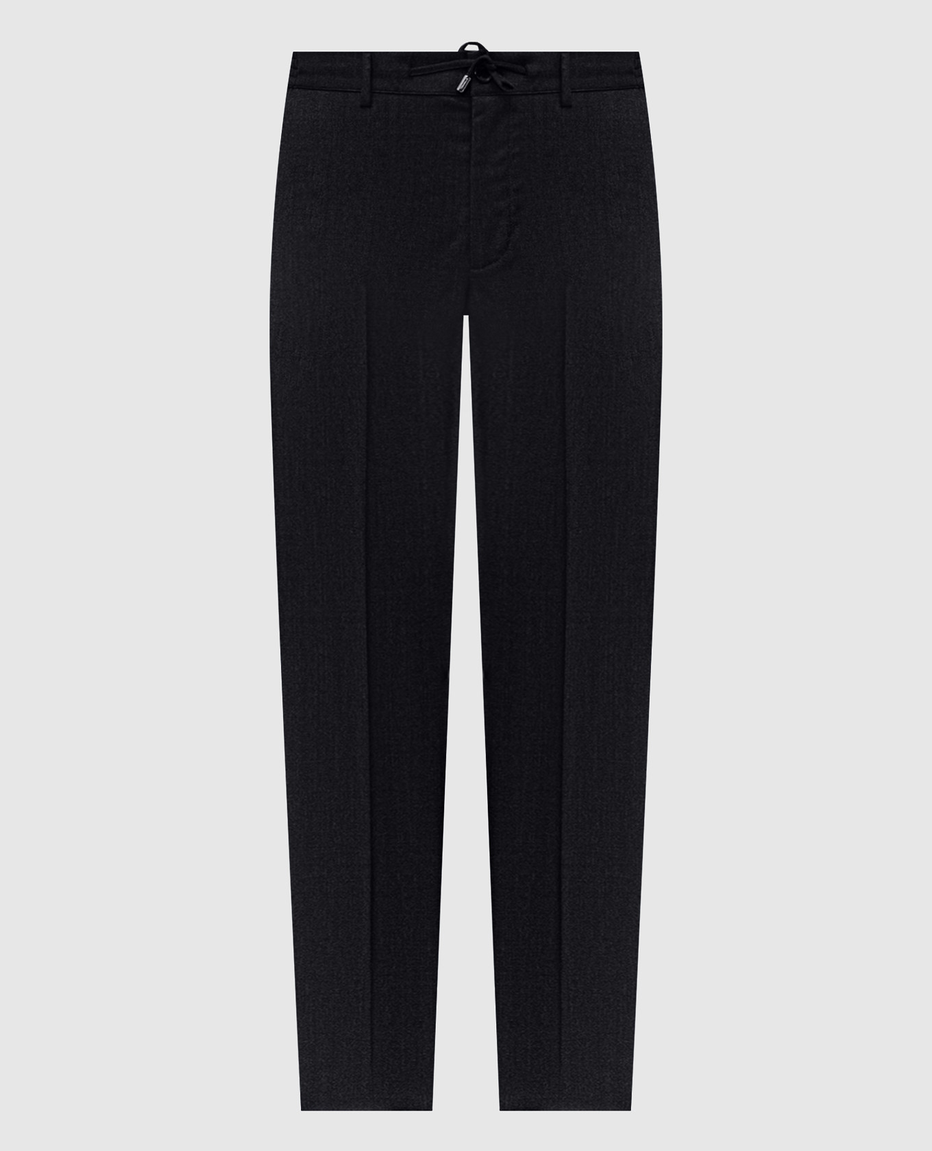 Gray wool pants Stefano Ricci