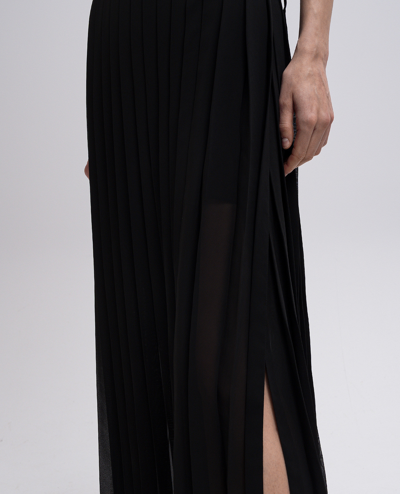 Black pleated skirt with a smell Ami Paris 5