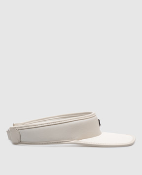Dolce&Gabbana Beige visor with logo GH910AFUFL3
