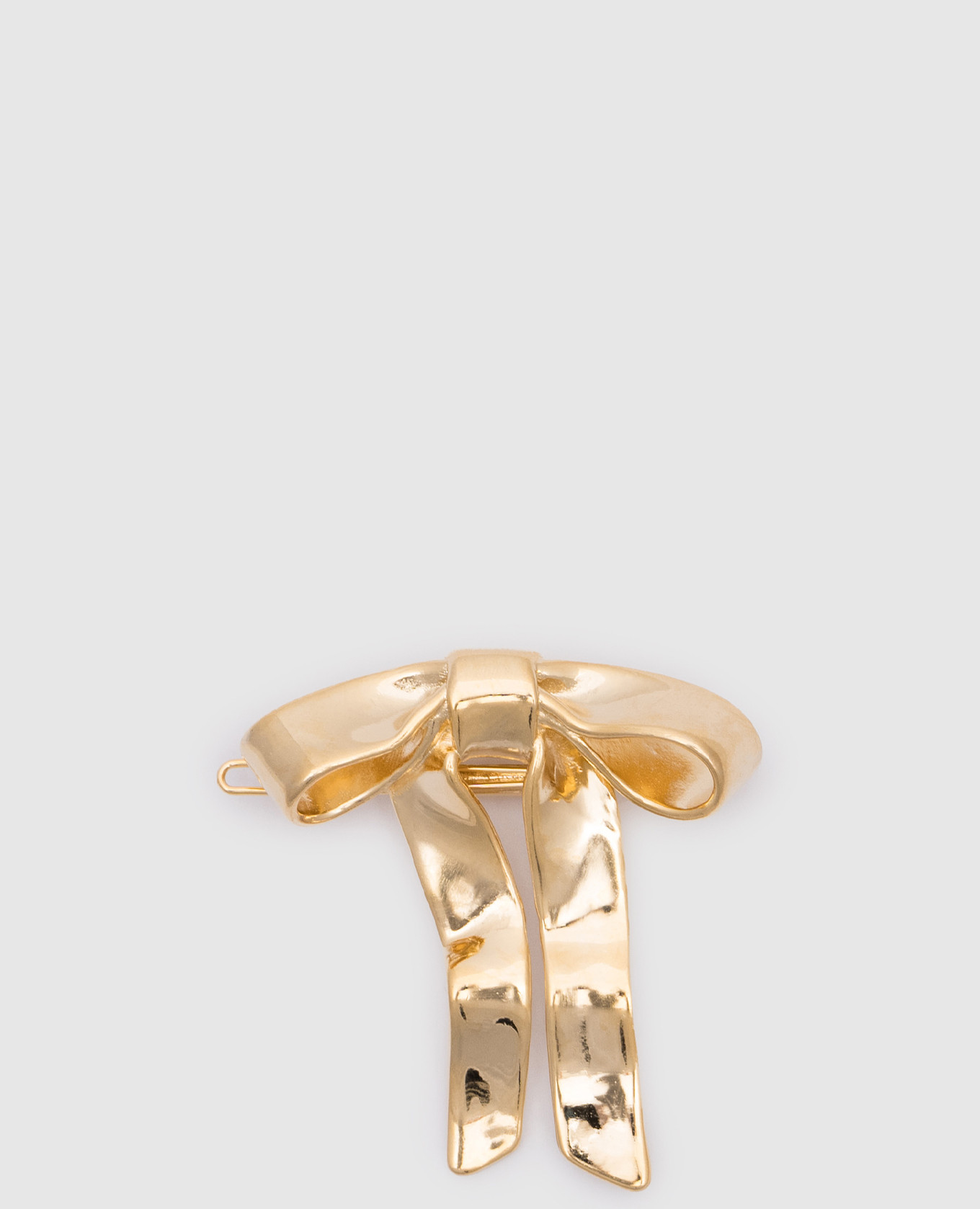 

Mary Jane gold hairpin in the form of a bow LELET NY, Golden