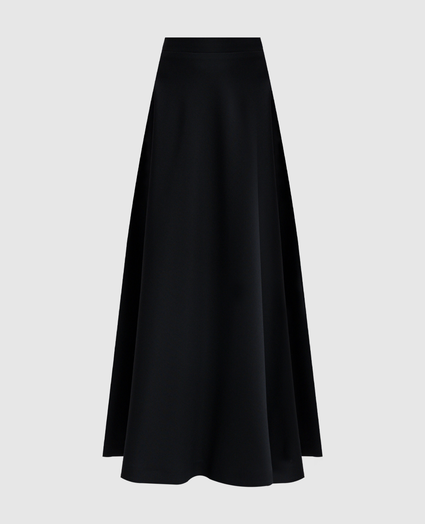 

Black midi skirt with wool Balenciaga